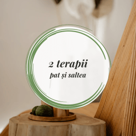 Sedinta 2 terapii: Termoterapie pe Salteaua cu 1000 pietre de jad + Masaj pe patul cu role de jad