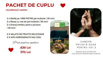 Cel mai frumos cadou Pachet de Cuplu Masaj in 2